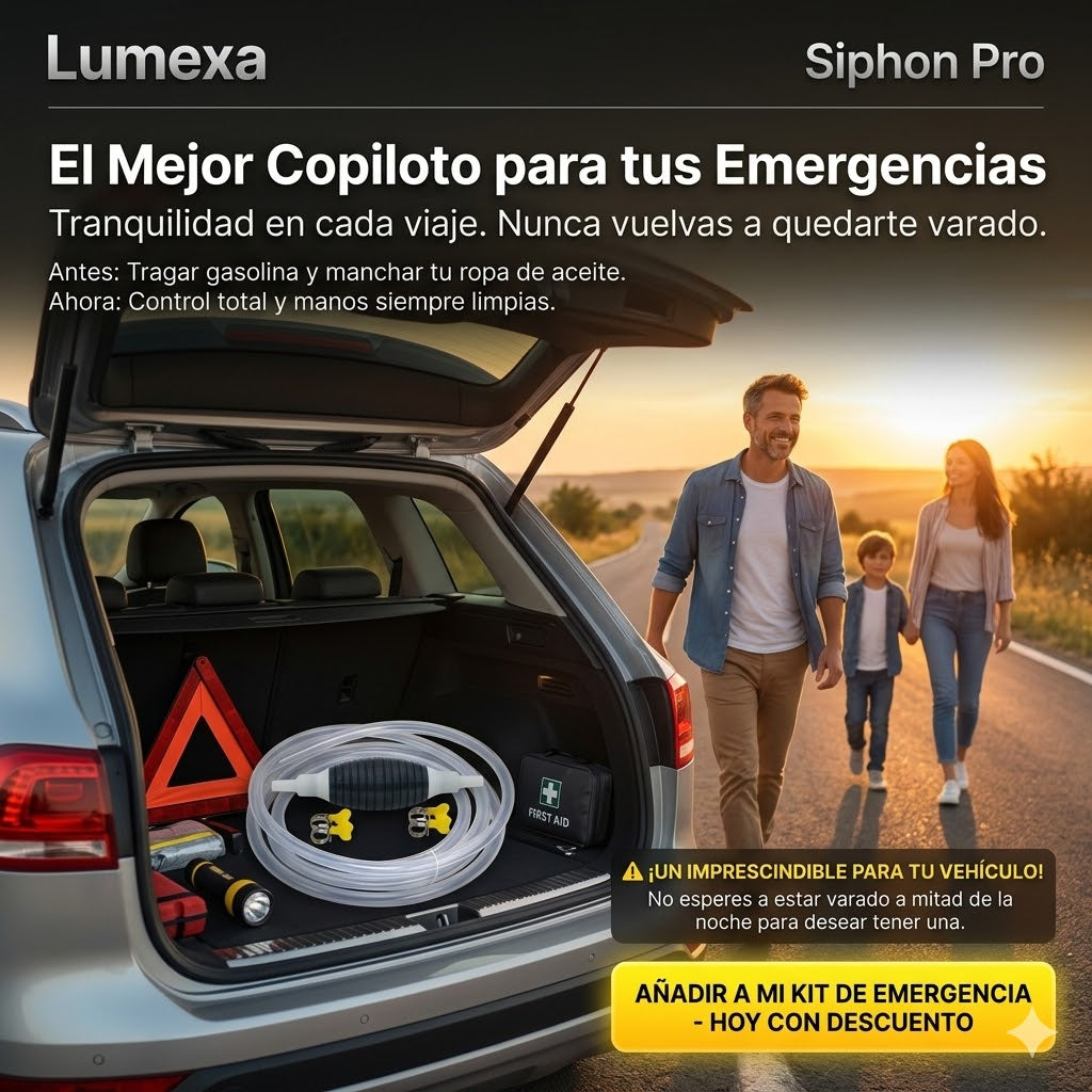 Siphon Pro®: Bomba Manual para Líquidos