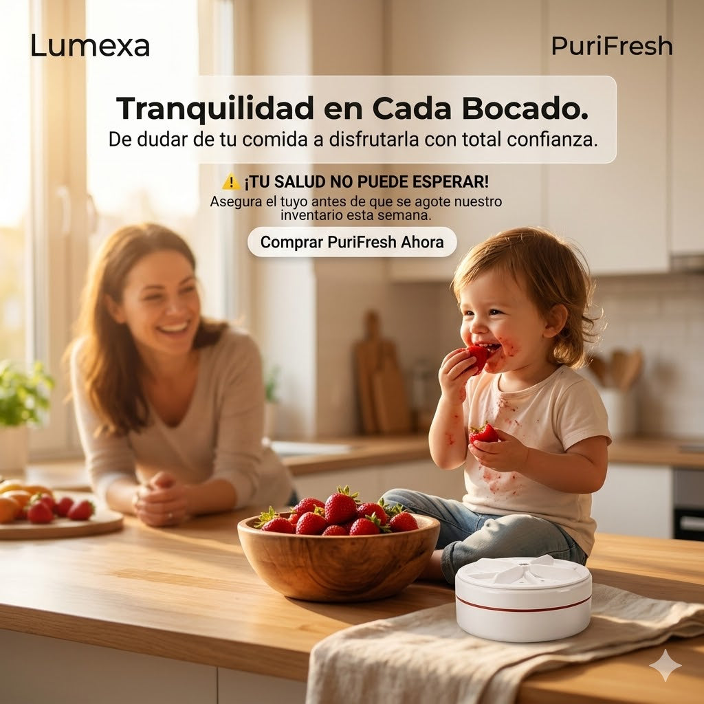 PuriFresh™: Limpieza Profunda Libre de Químicos