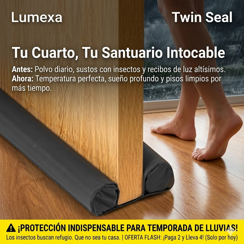 TwinSeal™: Protector contra bichos y roedores