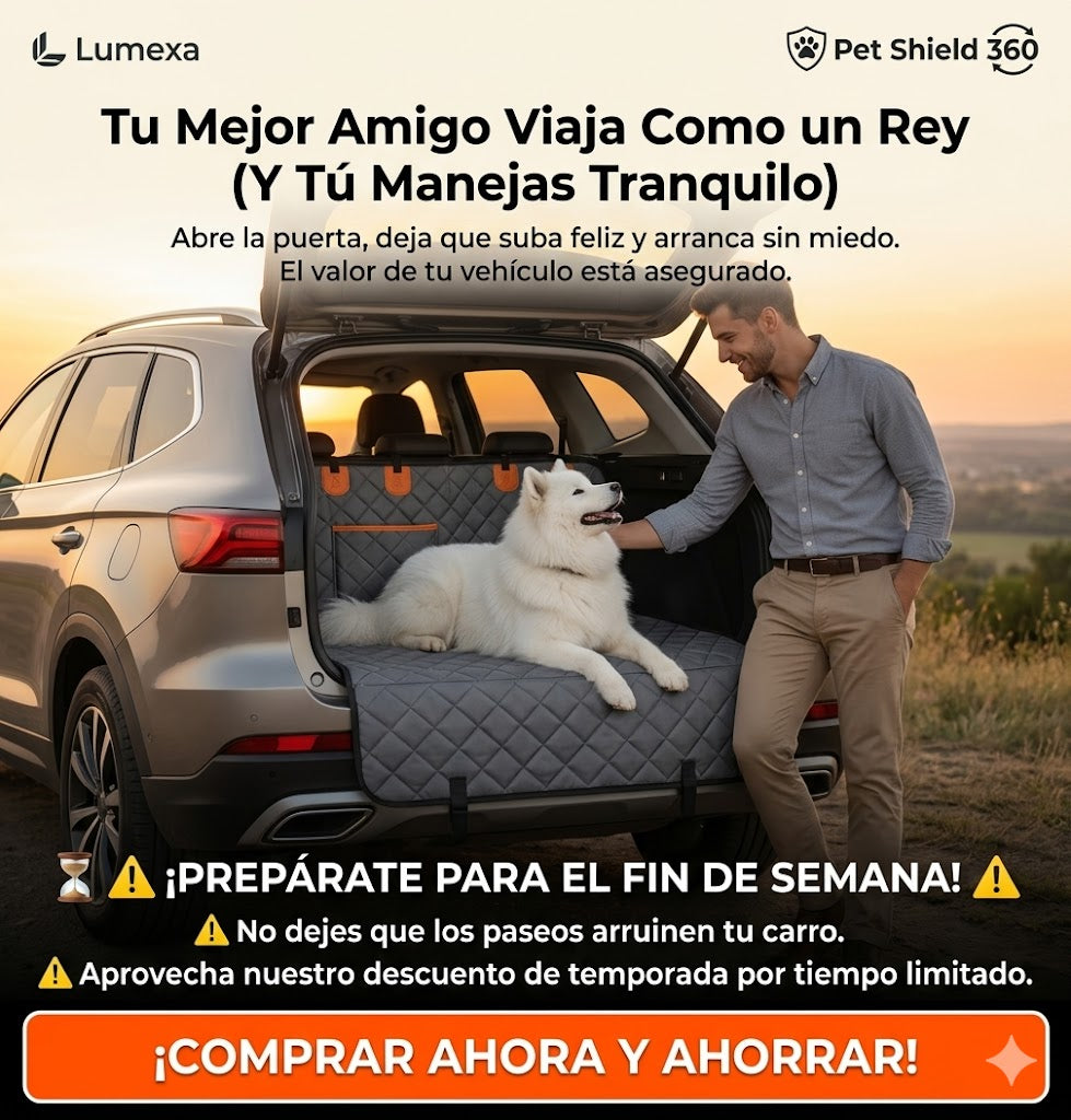 Pet Shield 360™: Impermeable, Antideslizante y Cobertura Total