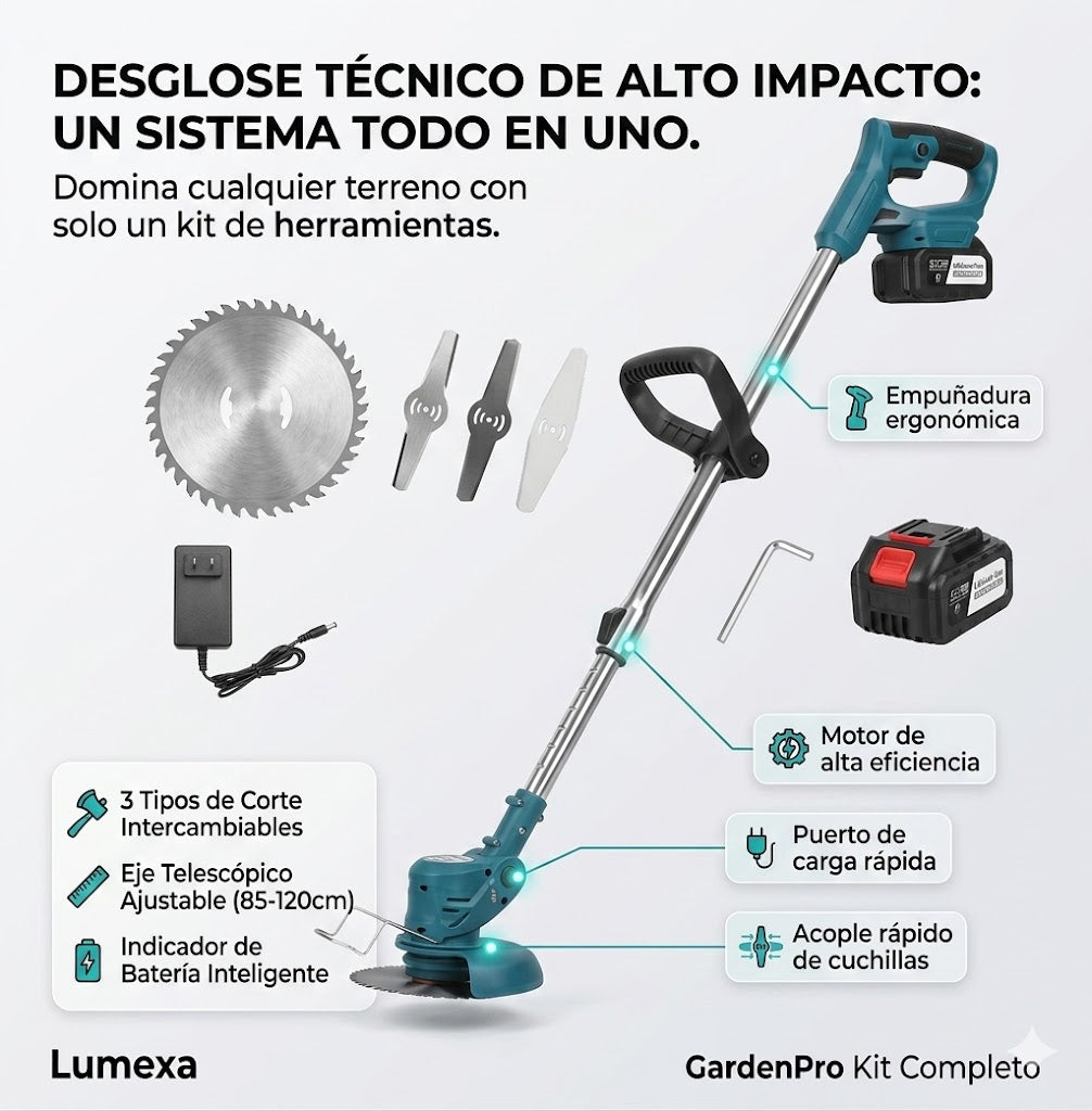 GardenPro™: Kit Todo en Uno + Cuchillas de Acero