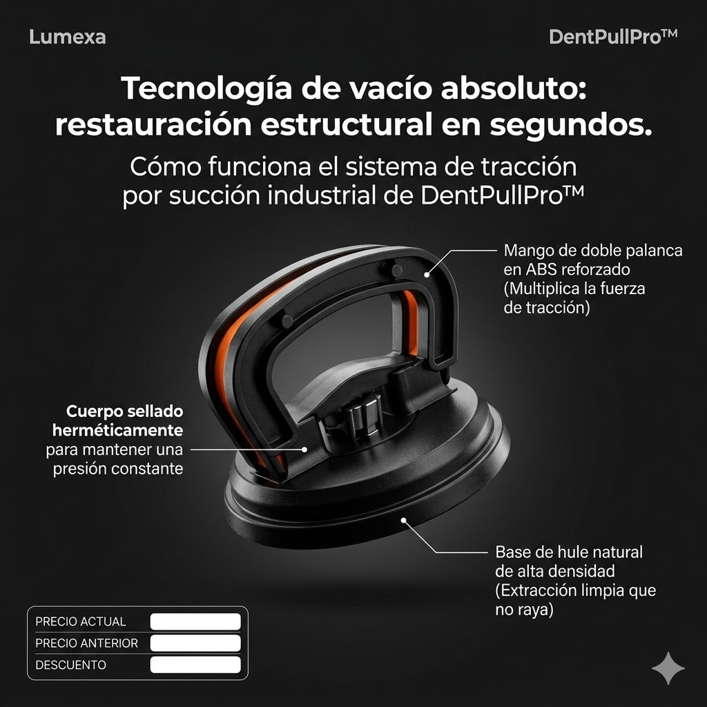 DentPullPro™: Extractor de Abolladuras para Carros y Motos