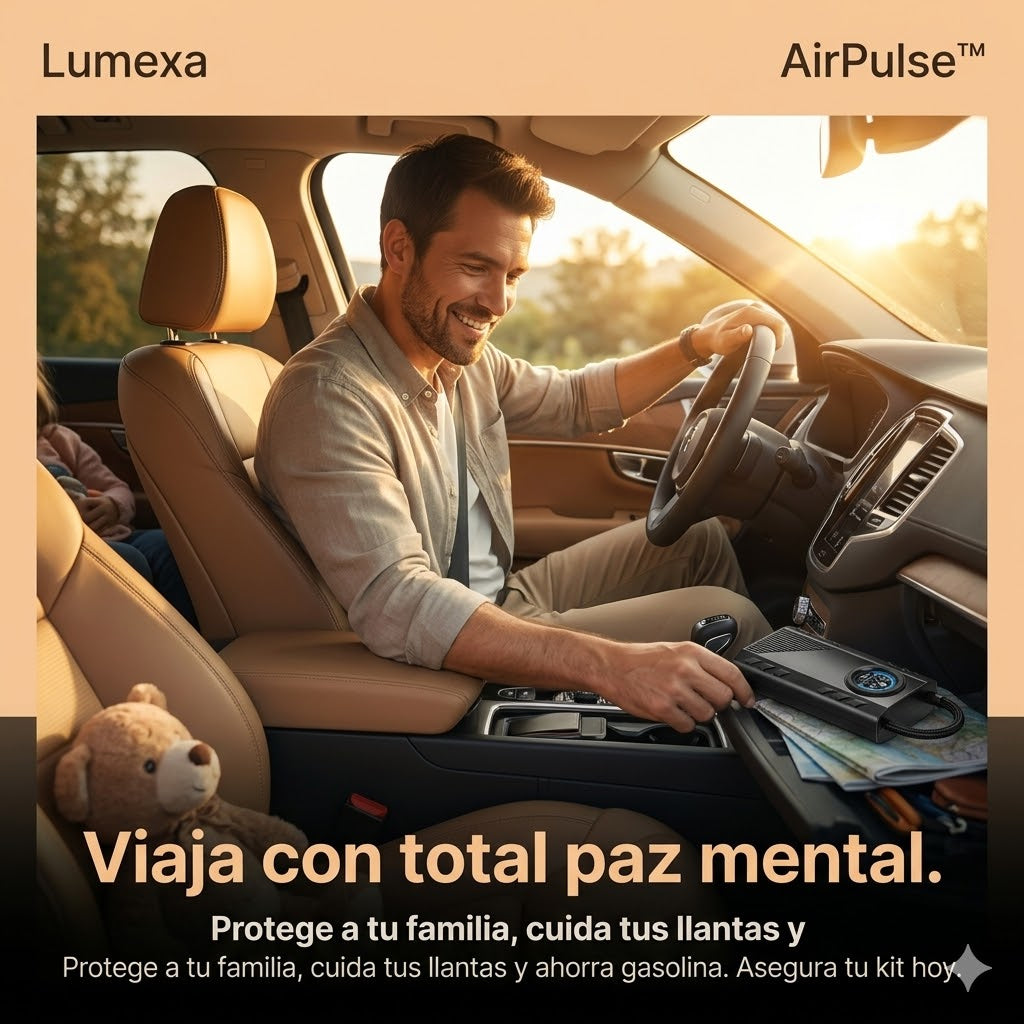 AirPulse™: Mini Compresor de Aire Portátil Recargable