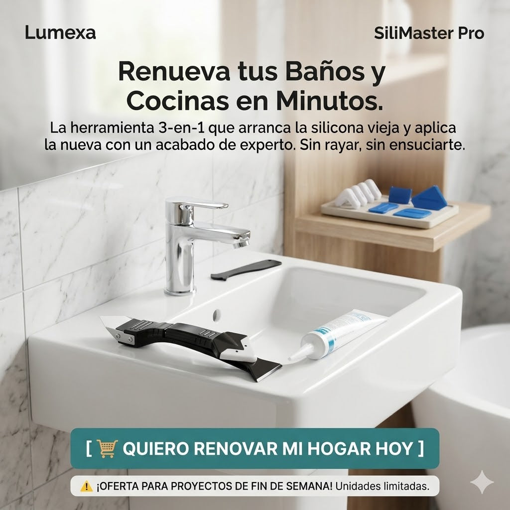 SiliMasterPro®: Remueve, Limpia y Alisa 3 en 1