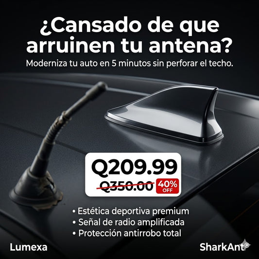 SharkAnt®: Amplificador de Señal AM/FM Integrado