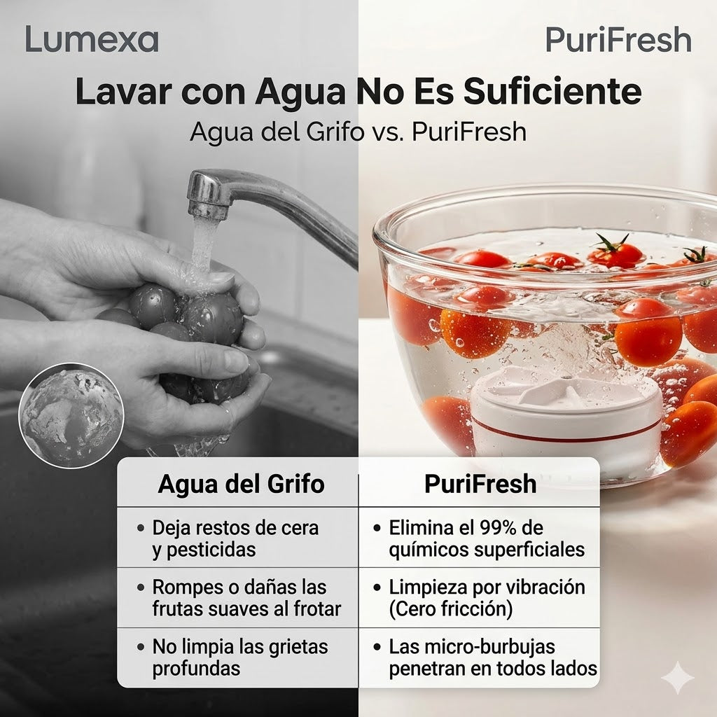 PuriFresh™: Limpieza Profunda Libre de Químicos