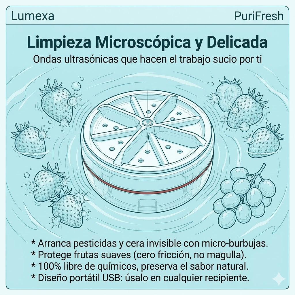 PuriFresh™: Limpieza Profunda Libre de Químicos