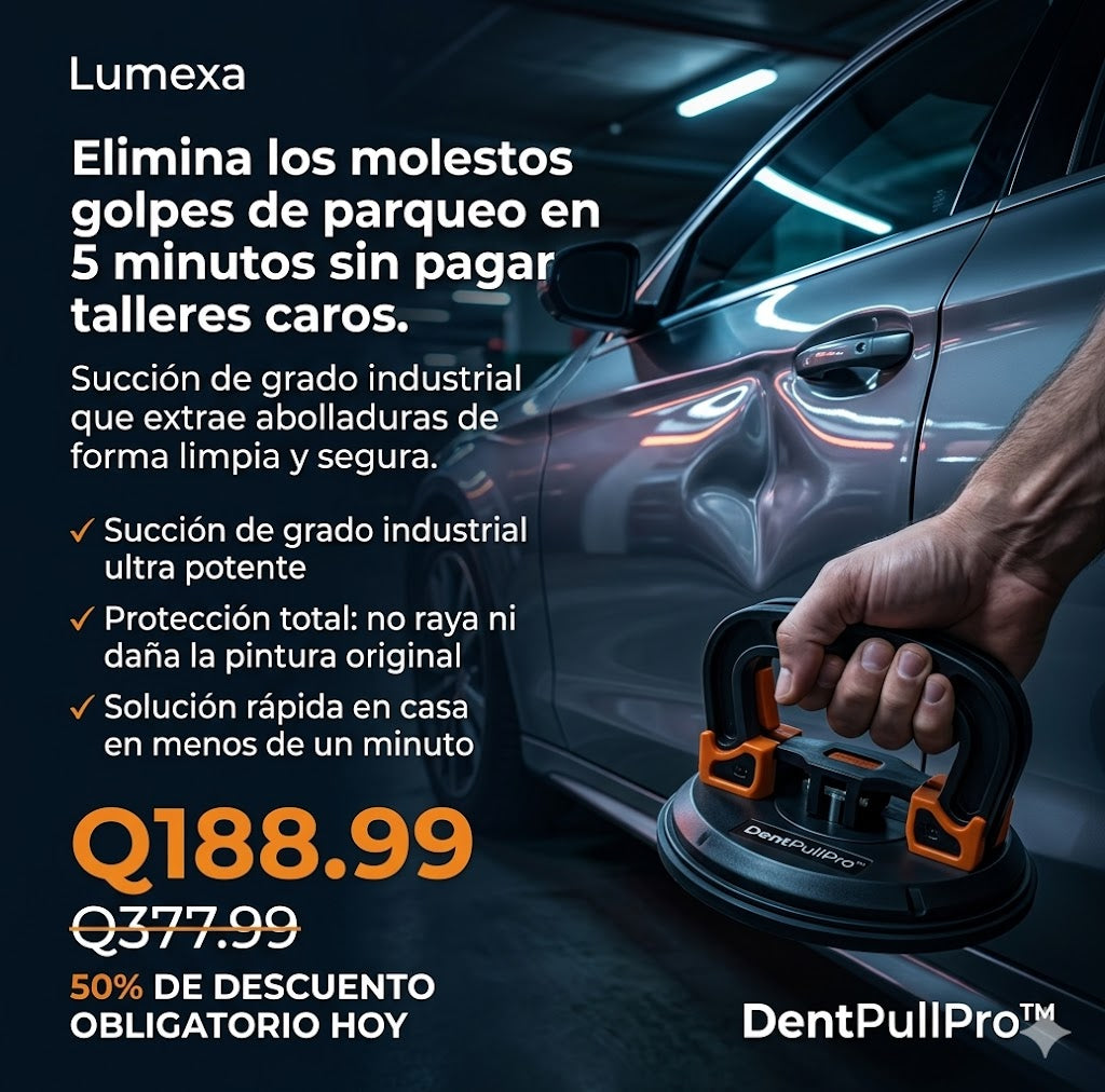 DentPullPro™: Extractor de Abolladuras para Carros y Motos