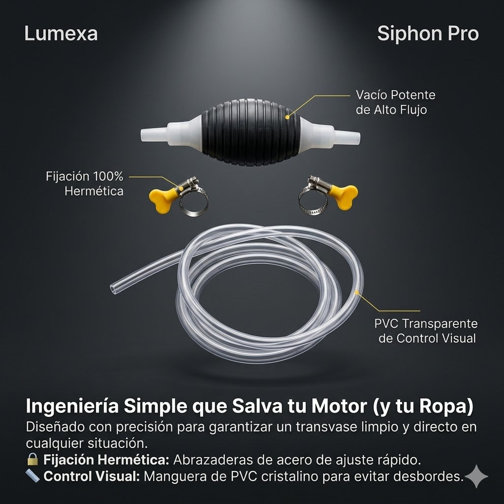 Siphon Pro®: Bomba Manual para Líquidos