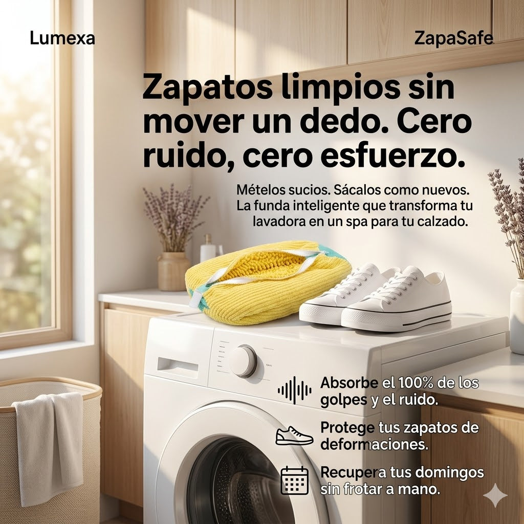 ZapaSafe™: Bolsa Protectora Lavadora y Anti-Golpes
