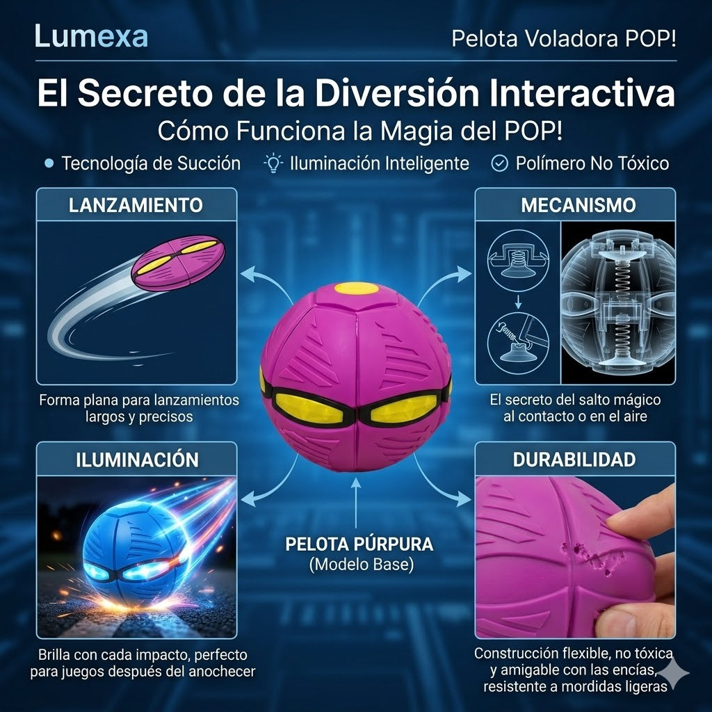 Pelota Voladora POP! Diversion sin limites!