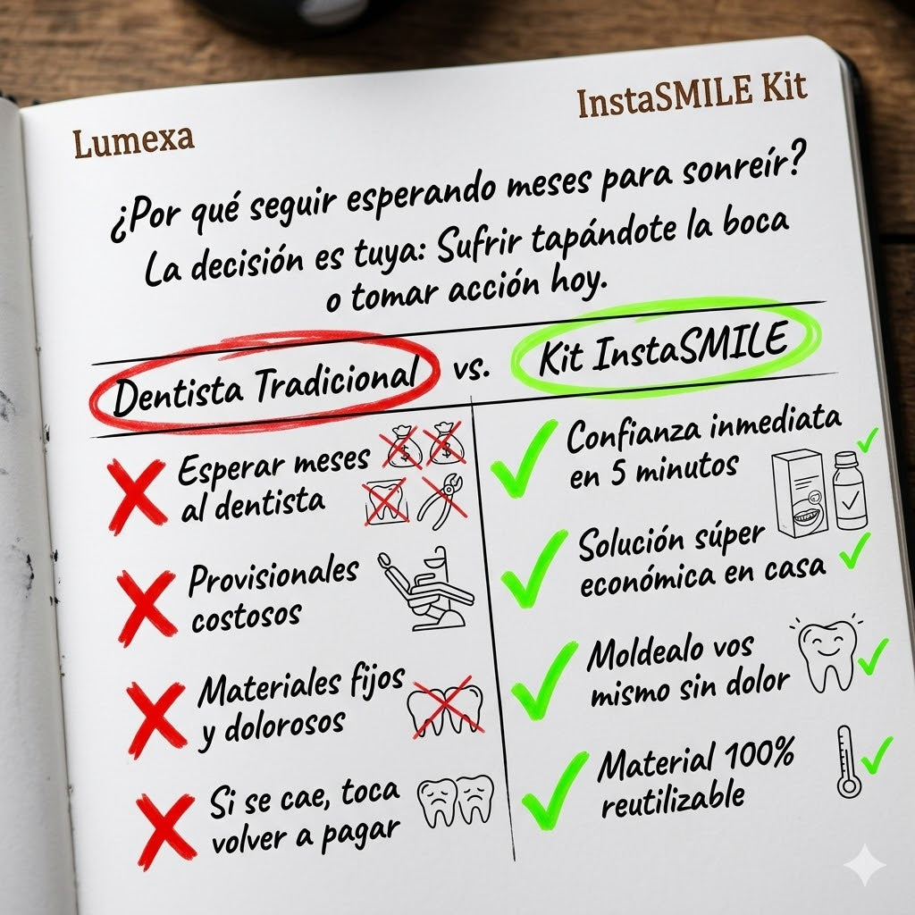 InstaSmile Kit™: Resina Térmica Segura y Natural