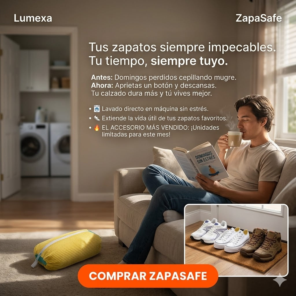 ZapaSafe™: Bolsa Protectora Lavadora y Anti-Golpes
