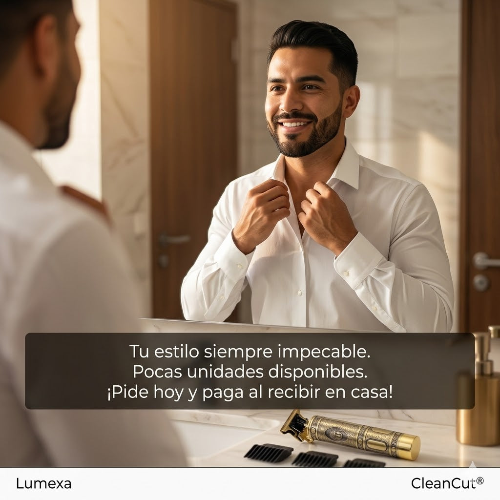CleanCut®: Estilo Vintage de Alta Precisión y Cuchilla de Acero