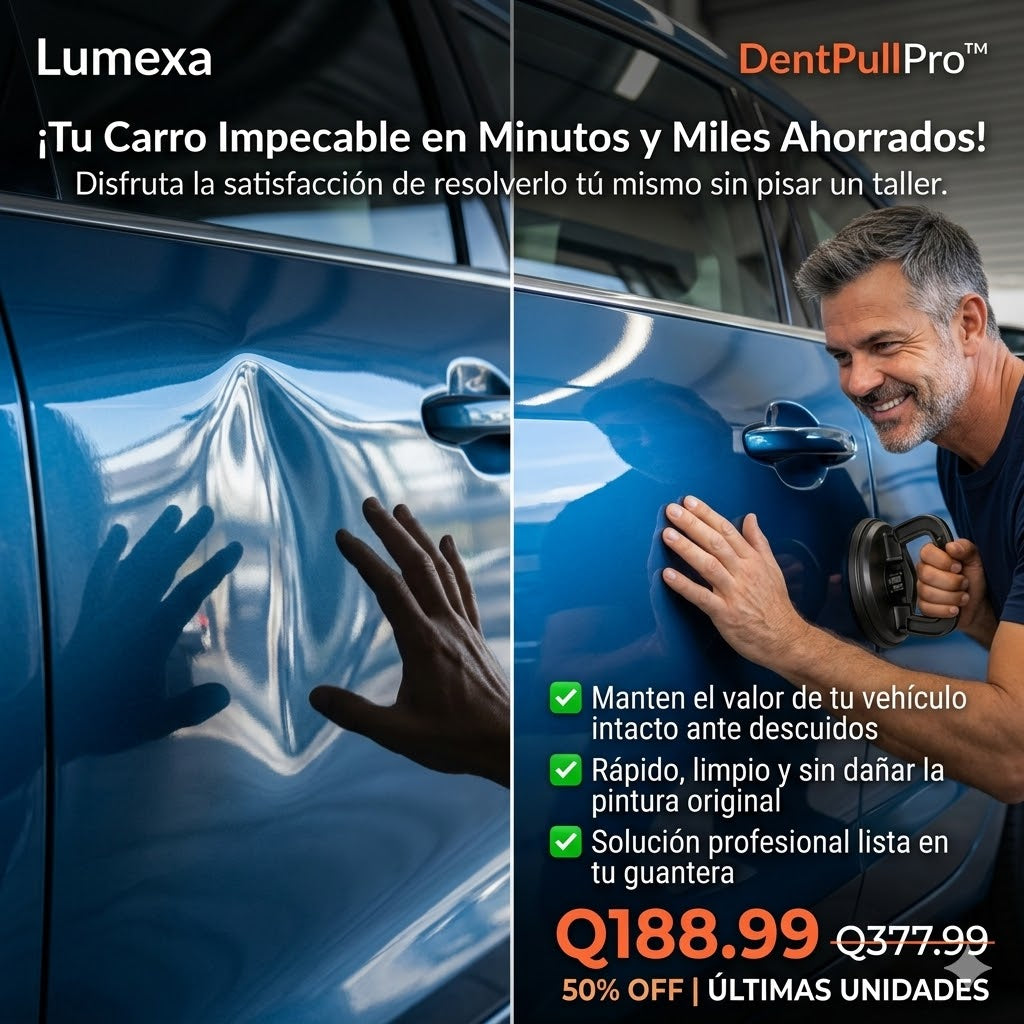 DentPullPro™: Extractor de Abolladuras para Carros y Motos