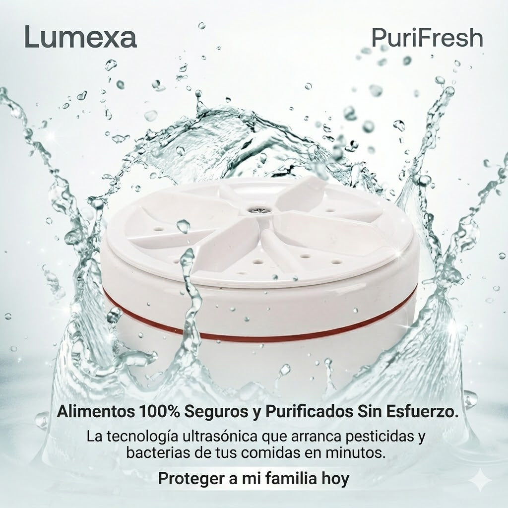 PuriFresh™: Limpieza Profunda Libre de Químicos