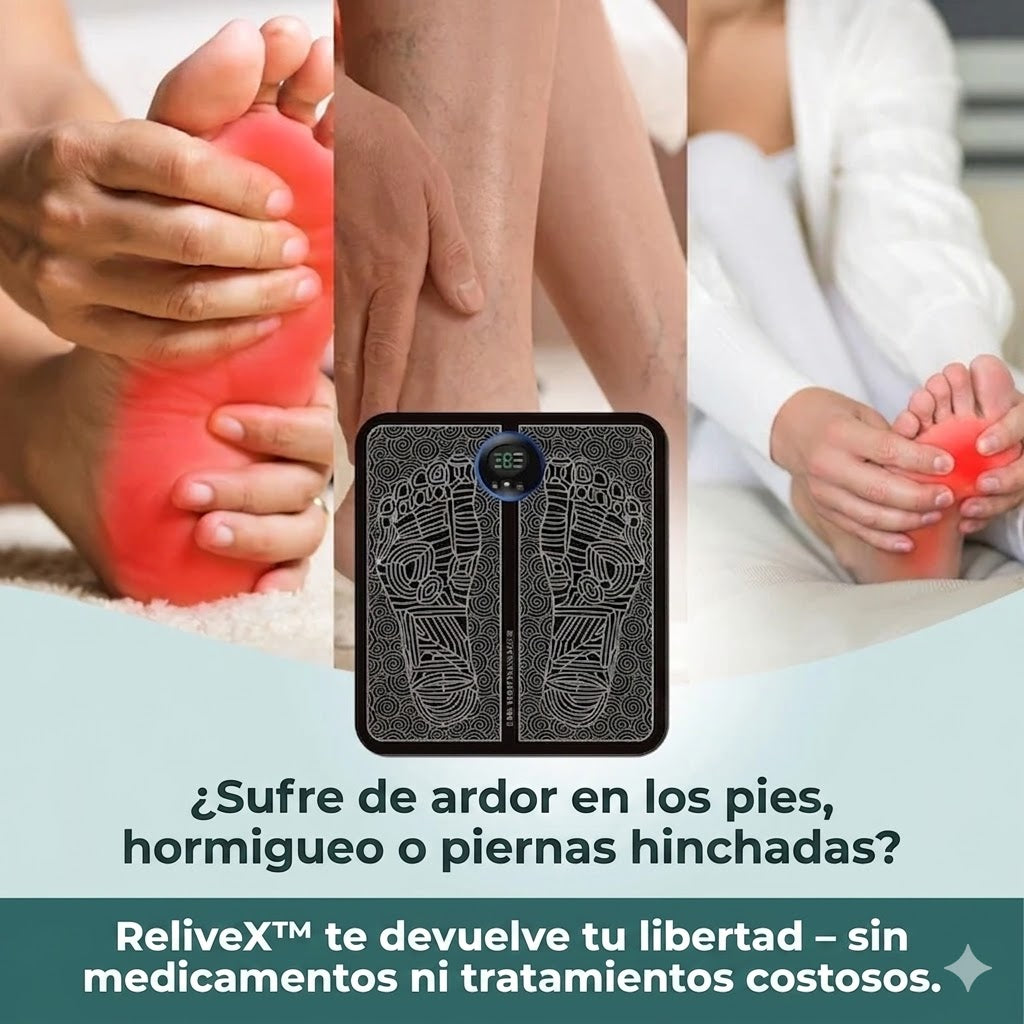 RelieveX™: Reduce la Hinchazón, Alivia Várices y Elimina el Estrés