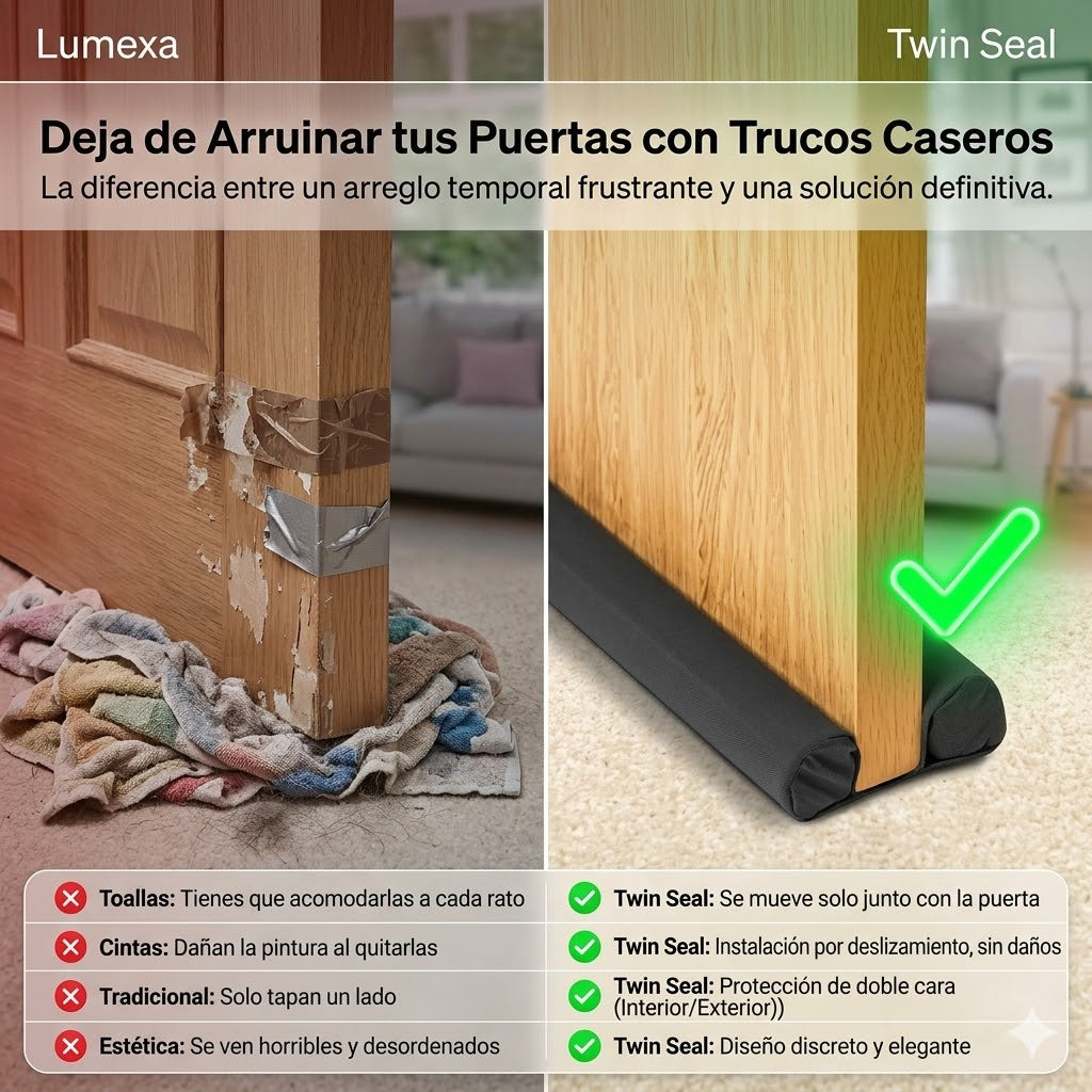 TwinSeal™: Protector contra bichos y roedores