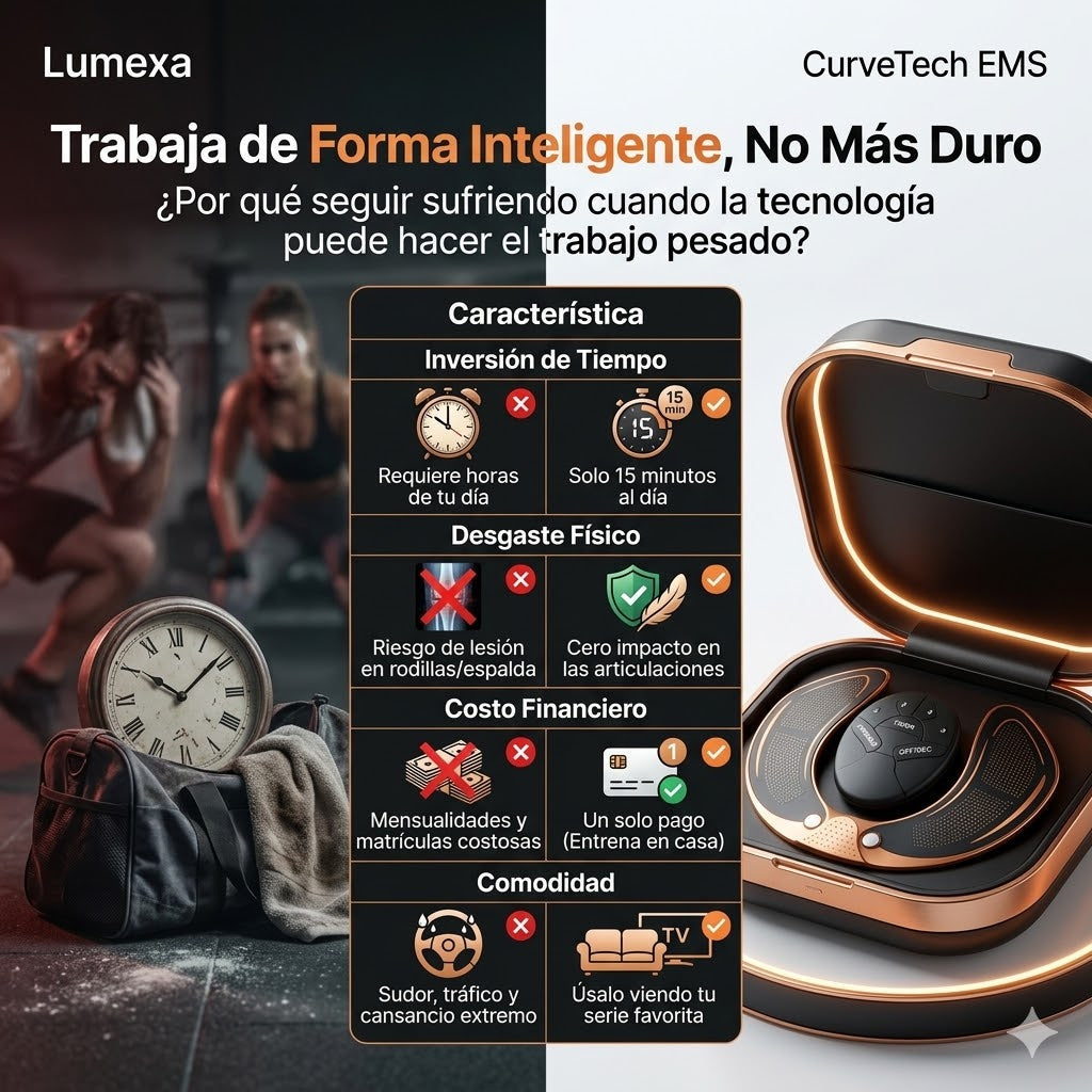 CurveTech EMS®: Entrenamiento Inteligente en Casa