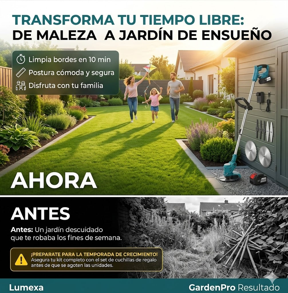 GardenPro™: Kit Todo en Uno + Cuchillas de Acero