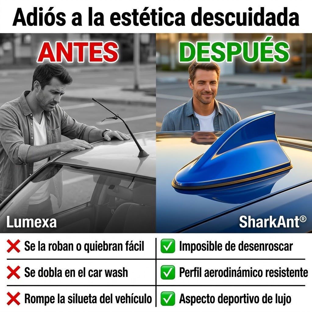 SharkAnt®: Amplificador de Señal AM/FM Integrado