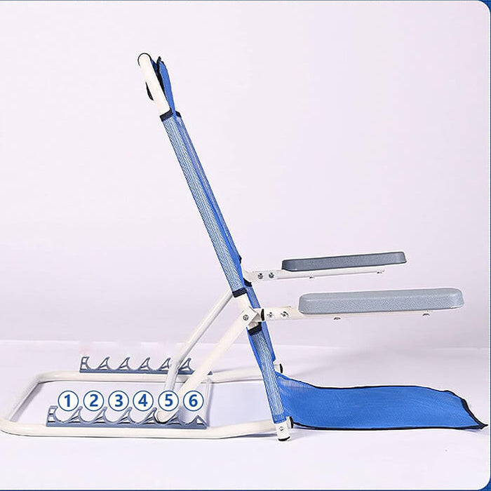 Confort360®: Soporte Lumbar Transpirable con Apoyabrazos y Almohadilla