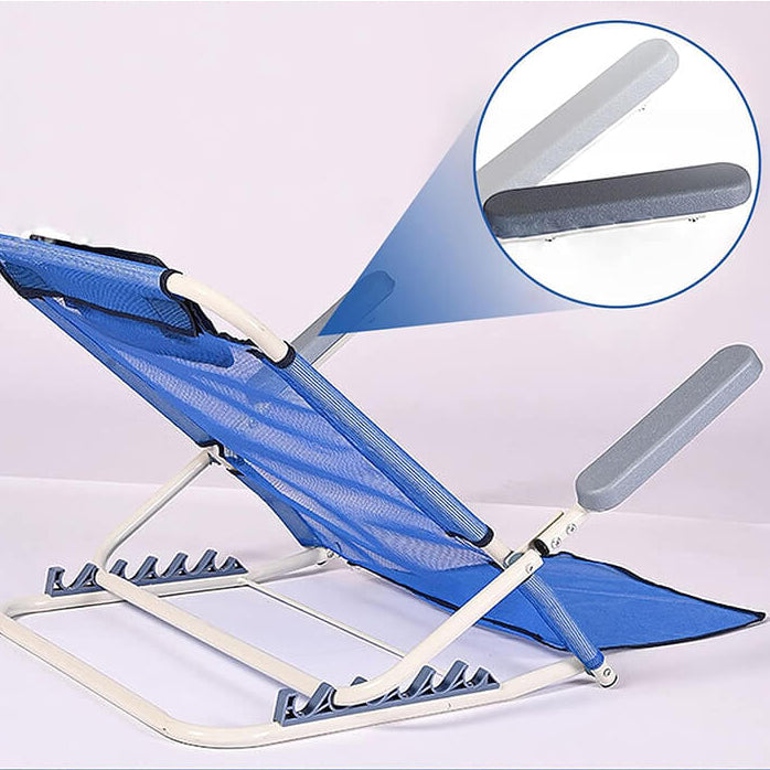 Confort360®: Soporte Lumbar Transpirable con Apoyabrazos y Almohadilla