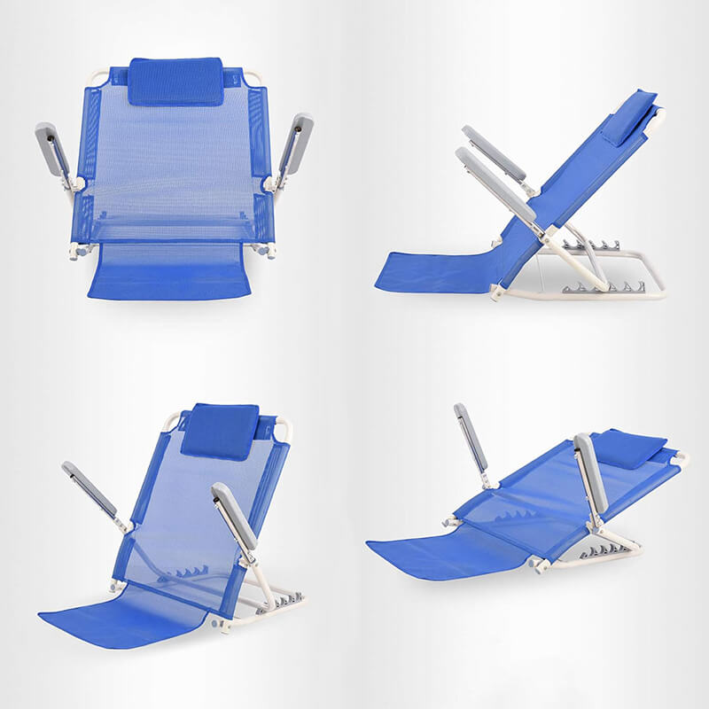 Confort360®: Soporte Lumbar Transpirable con Apoyabrazos y Almohadilla